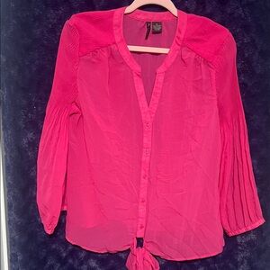 Nue Options Vibrant Pink Blouse
